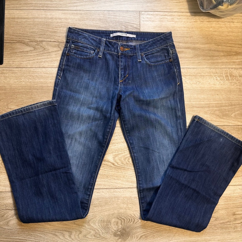 Joe's Jeans Honey Bootcut Curvy Dark Wash Stretch Denim Jeans W28 L32